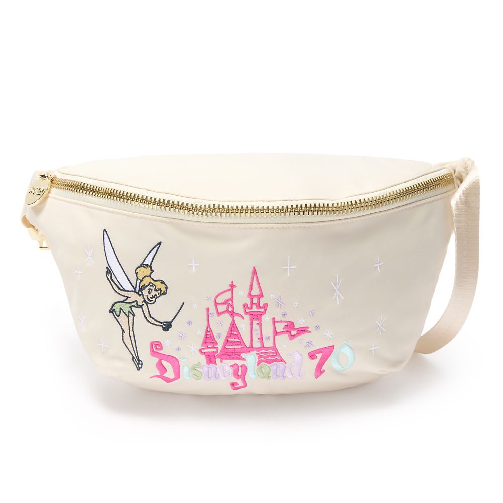 【取寄せ】 ディズニー Disney US公式商品 ティンカーベル ディズニーランド バッグ バック 鞄 かばん ウエストポーチ ポシェット ポーチ 並行輸入品 Tinker Bell Belt Bag by Stoney Clover Lane Disneyland 70th Anniversary グッズ ストア プレゼント ギフト