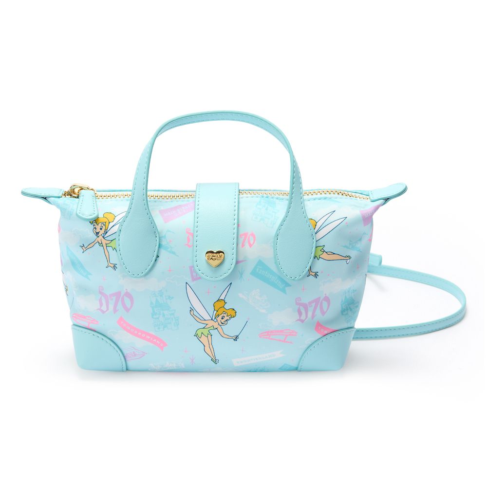 【取寄せ】 ディズニー Disney US公式商品 ティンカーベル ディズニーランド ポシェット バッグ かばん 鞄 バック ミニ ポーチ 並行輸入品 Tinker Bell Mini Pouchette Bag by Stoney Clover Lane Disneyland 70th Anniversary グッズ ストア プレゼント ギフト