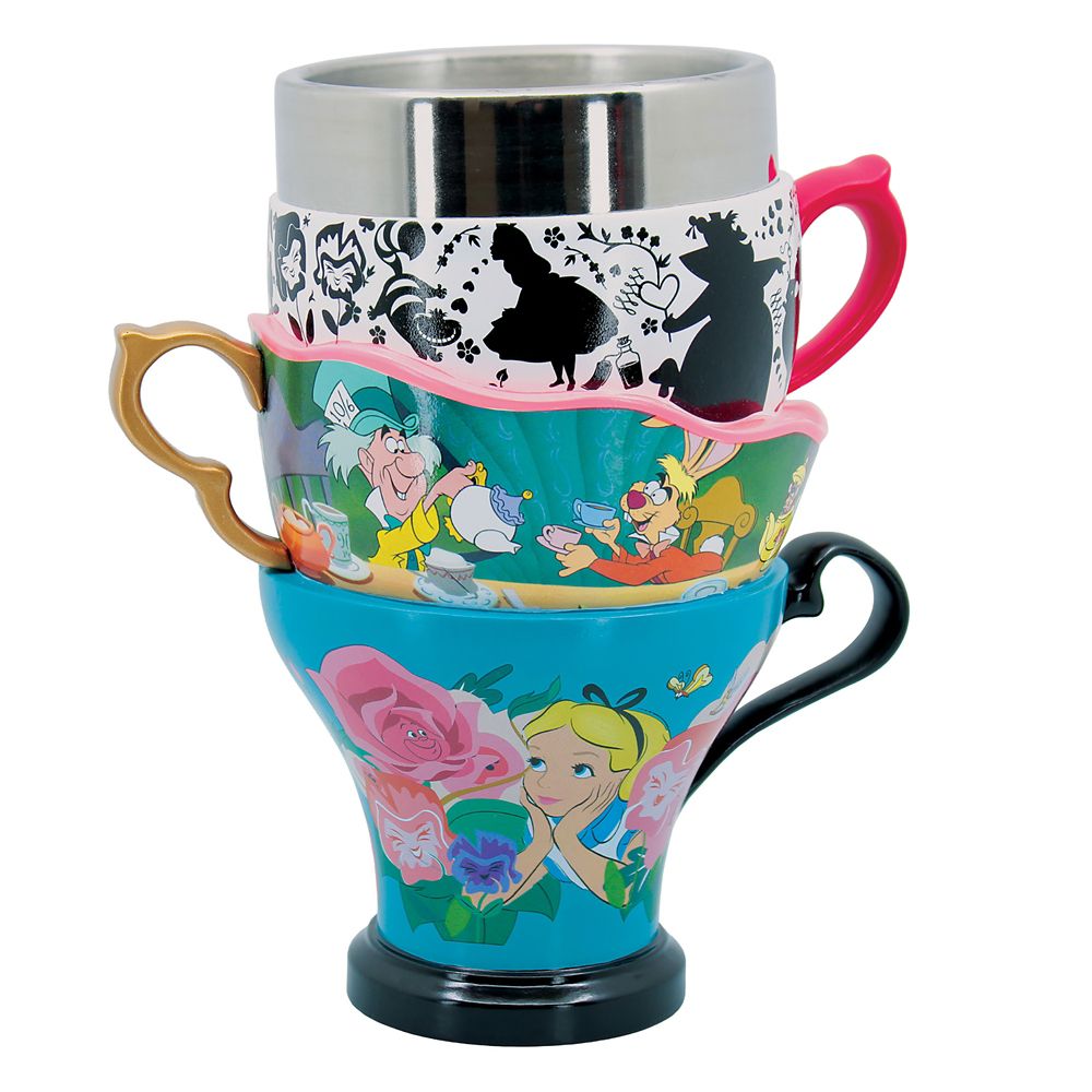 Rakuten - 【取寄せ】 ディズニー Disney US公式商品 アリス ふしぎの国のアリス エネスコ ワイングラス コップ カップ エネスコ [並行輸入品] Alice in Wonderland Goblet by Enesco グッズ ストア プレゼント ギフト 誕生日 人気