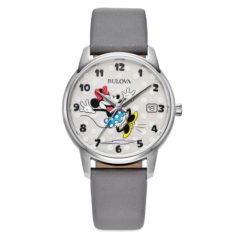 Rakuten - 【取寄せ】 ディズニー Disney US公式商品 ミニーマウス ミニー レディース 大人 女性 腕時計 時計 [並行輸入品] Minnie Mouse Watch for Women by Bulova グッズ ストア プレゼント ギフト 誕生日 人気