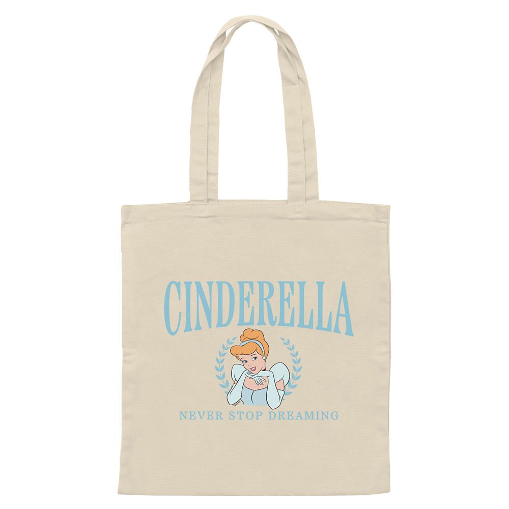 Rakuten - 【取寄せ】 ディズニー Disney US公式商品 シンデレラ プリンセス トートバッグ バック 鞄 かばん 手提げ キャンバス [並行輸入品] Cinderella Canvas Tote ? Disney Princess グッズ ストア プレゼント ギフト 誕生日 人気