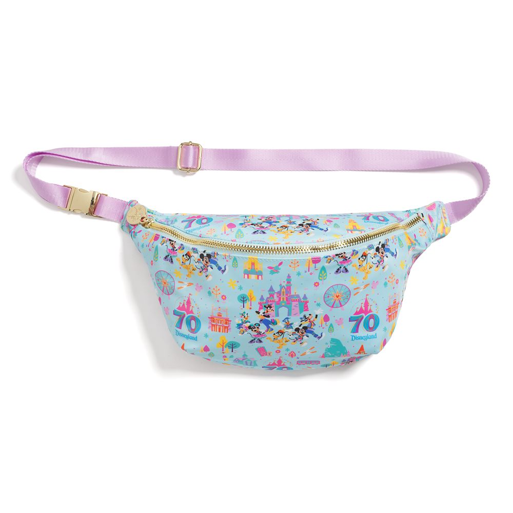 Rakuten - 【取寄せ】 ディズニー Disney US公式商品 ディズニーランド ヒップバッグ ウエストポーチ バッグ 鞄 かばん [並行輸入品] Disneyland 70th Anniversary Jumbo Hip Pack by Stoney Clover Lane グッズ ストア プレゼント ギフト 誕生日 人気