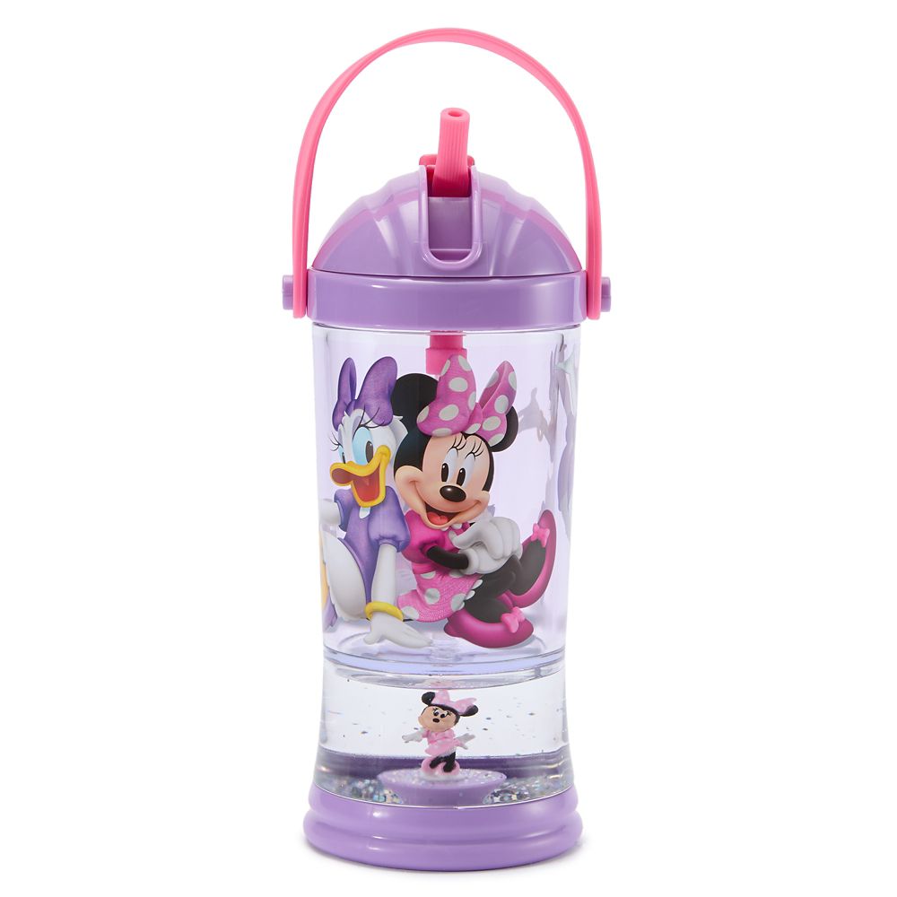 【取寄せ】 ディズニー Disney US公式商品 ミニーマウス ミニー 子供 キッズ 女の子 男の子 水筒 ウォーターボトル スノーグローブ 置物 フィギュア 地球儀 球 グローブ ボトル 並行輸入品 Minnie Mouse and Friends Snow Globe Water Bottle for Kids グッズ ストア