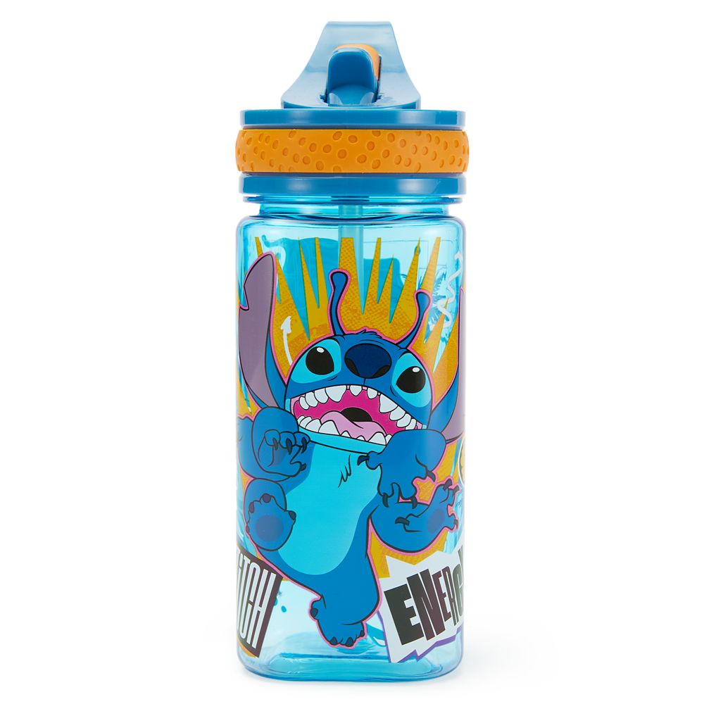 樂天商城 - 【取寄せ】 ディズニー Disney US公式商品 スティッチ リロとスティッチ リロ 水筒 ウォーターボトル ストロー ボトル 450ml [並行輸入品] Stitch 16 oz. Water Bottle with Built-In Straw ? Lilo & Stitch グッズ ストア プレゼント ギフト 誕生日 人気