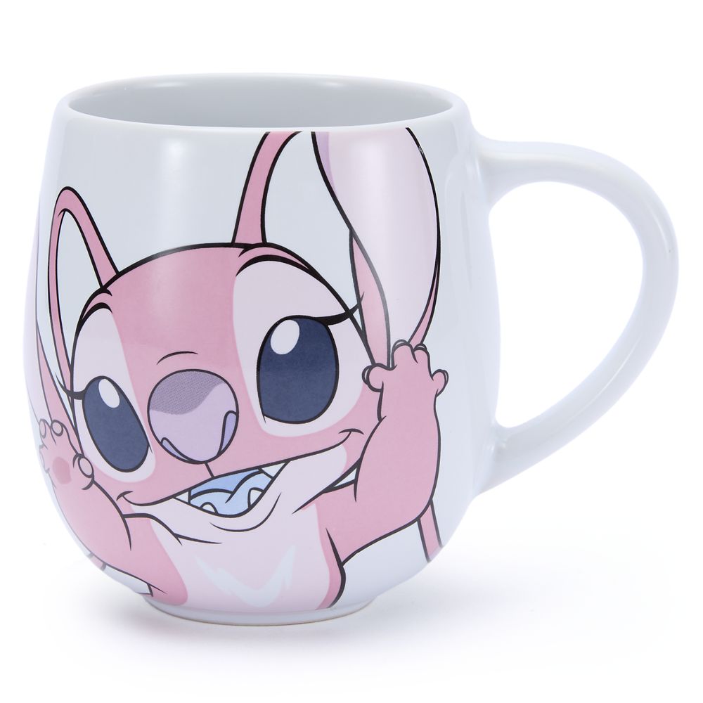 【取寄せ】 ディズニー Disney US公式商品 スティッチ リロとスティッチ リロ エンジェル マグカップ マグ コップ カップ 食器 [並行輸入品] Angel Mug ? Lilo & Stitch グッズ ストア プレゼント ギフト 誕生日 人気
