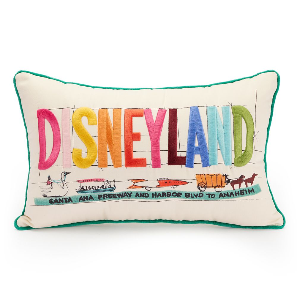 Rakuten - 【取寄せ】 ディズニー Disney US公式商品 ディズニーランド 枕 クッション ピロー [並行輸入品] Disneyland 70th Anniversary Vault Pillow グッズ ストア プレゼント ギフト 誕生日 人気