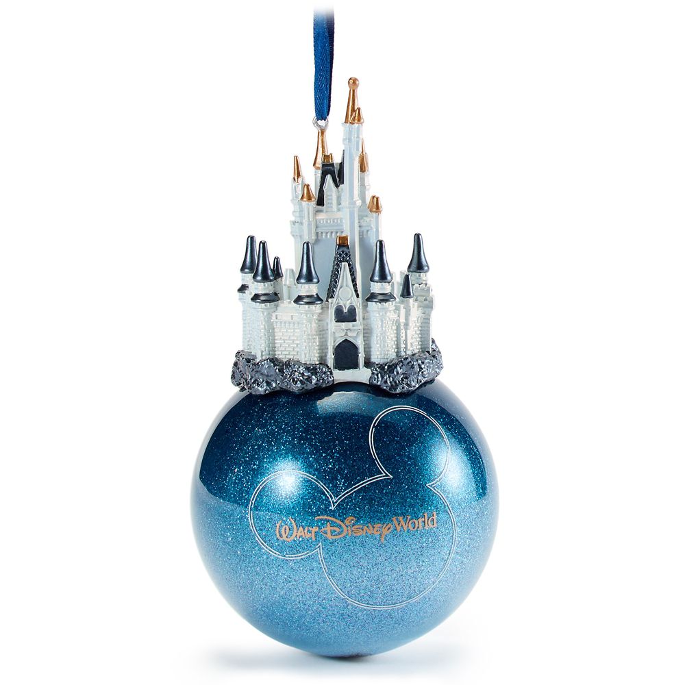 乐天商城 - 【取寄せ】 ディズニー Disney US公式商品 シンデレラ プリンセス オーナメント クリスマスツリー 飾り デコレーション グラス ガラス ボール 城 キャッスル [並行輸入品] Cinderella Castle Glass Ball Ornament グッズ ストア プレゼント ギフト 誕生日 人気