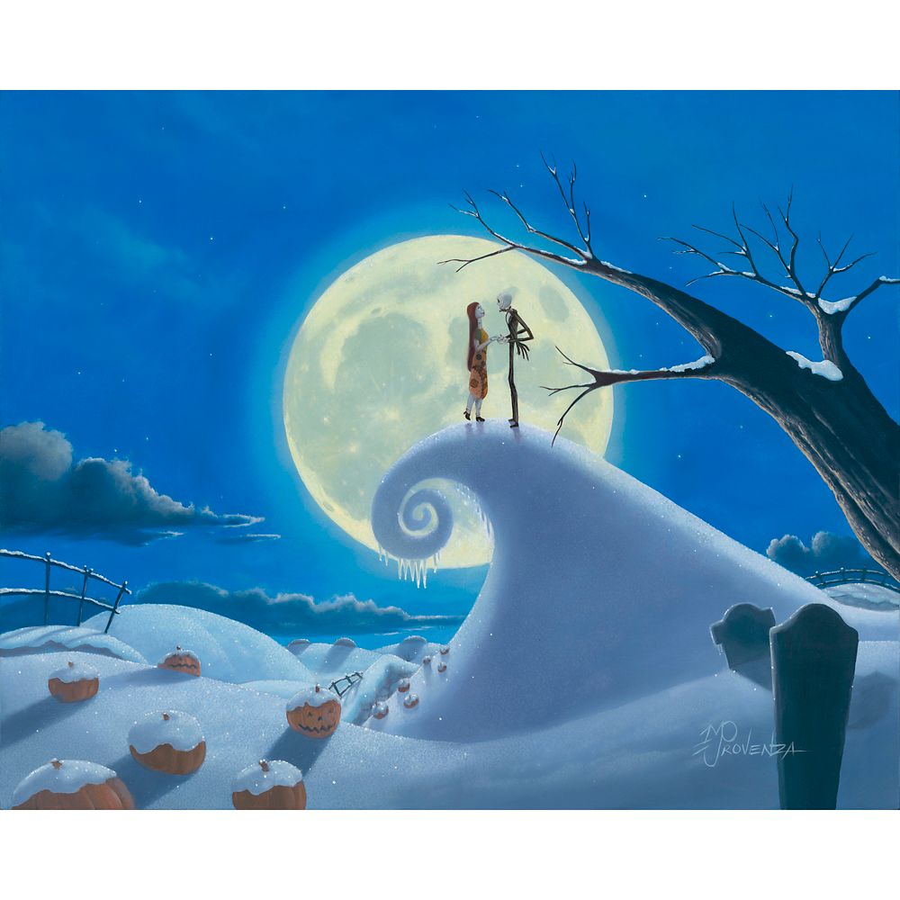 乐天商城 - 【取寄せ】 ディズニー Disney US公式商品 ナイトメアービフォアクリスマス ジャックスケリントン クリスマス 限定版 限定 キャンバス キャンバスアート 絵画 絵 アート インテリア 壁 装飾 デザイン ミカエルプロヴェンザ [並行輸入品] The Nightmare Before Christma