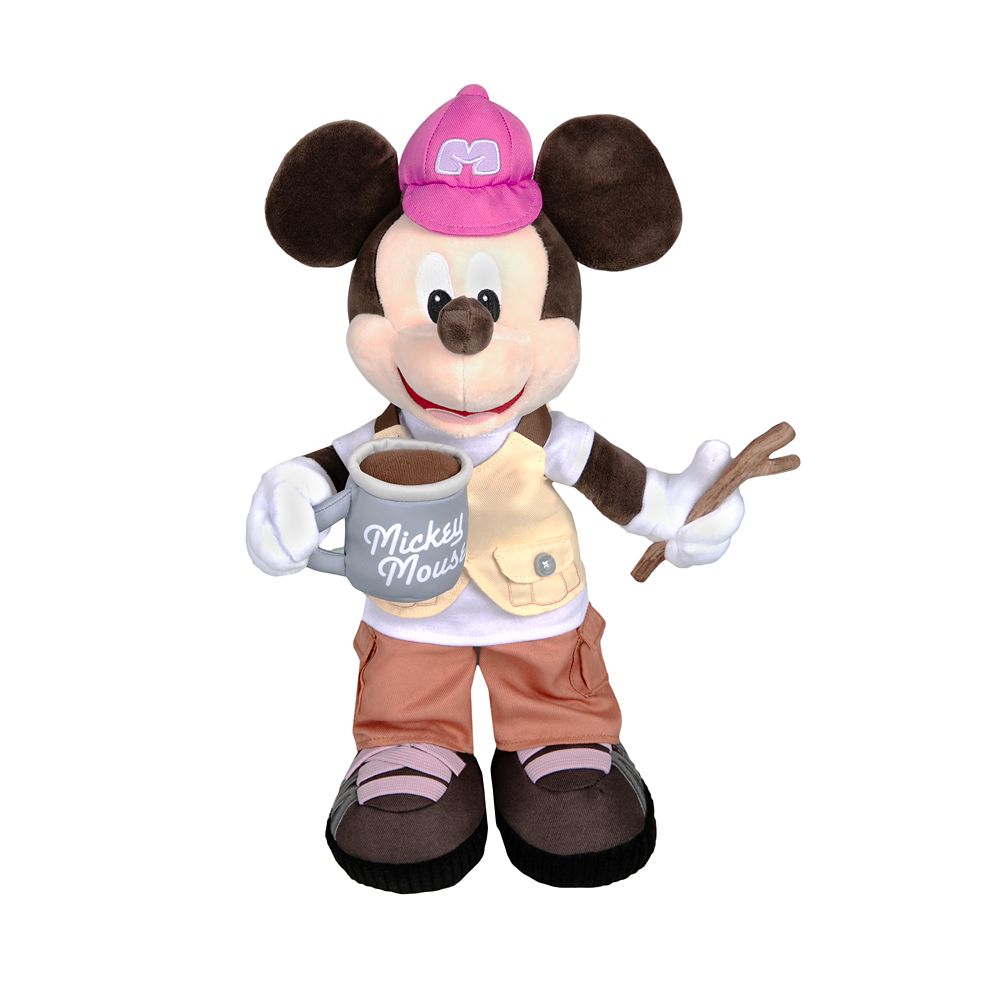 Rakuten - 【取寄せ】 ディズニー Disney US公式商品 ミッキーマウス ミッキー ディズニーストア ディズニーストアー 小サイズ ぬいぐるみ 人形 おもちゃ 37.5cm [並行輸入品] Mickey Mouse Camping Plush ? Disney Store China ? Small 15'' グッズ ストア プレゼント ギフ