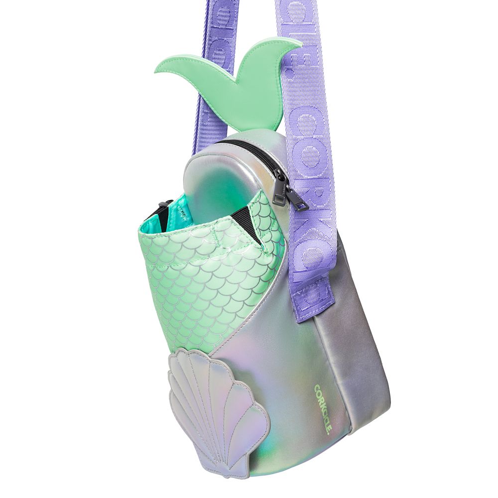  ディズニー Disney US公式商品 リトルマーメイド アリエル Ariel プリンセス バッグ バック 鞄 かばん コークシクル タンブラー コップ カップ  Ariel Sling Bag by Corkcicle ? The Little Mermaid グッズ ストア プレゼント ギフト 誕生日