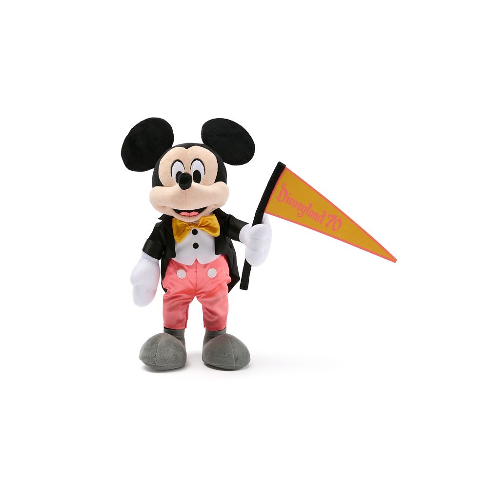乐天商城 - 【取寄せ】 ディズニー Disney US公式商品 ミッキーマウス ミッキー ディズニーランド 小サイズ ぬいぐるみ 人形 おもちゃ 36.8cm [並行輸入品] Mickey Mouse Plush ? Disneyland 70th Anniversary ? Small 14 1/2'' グッズ ストア プレゼント ギフト 誕生日 人気