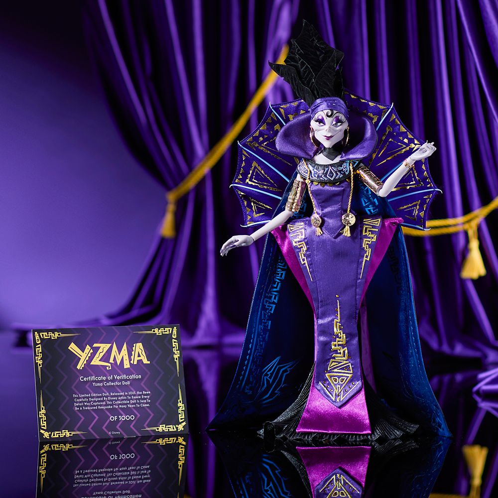 Rakuten - 【取寄せ】 ディズニー Disney US公式商品 イズマ ラマになった王様 ヴィランズ 限定版 25周年 限定 人形 ドール フィギュア おもちゃ 42.5cm [並行輸入品] Yzma Limited Edition Doll ? The Emperor's New Groove 25th Anniversary ? 17'' グッズ ストア プレゼント