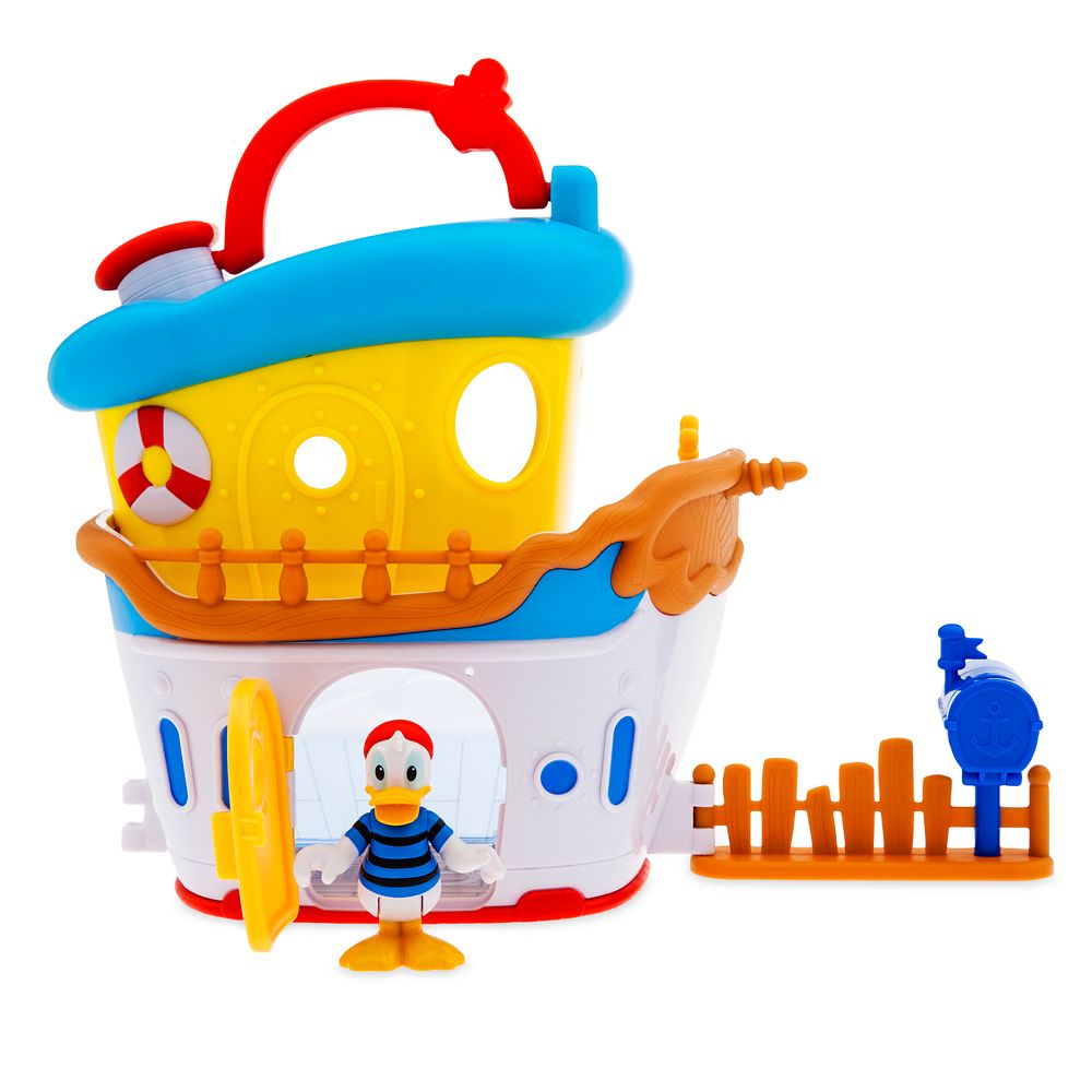 Rakuten - 【取寄せ】 ディズニー Disney US公式商品 ドナルドダック ドナルド Donald おもちゃ 玩具 トイ セット [並行輸入品] Donald Duck House Play Set グッズ ストア プレゼント ギフト 誕生日 人気