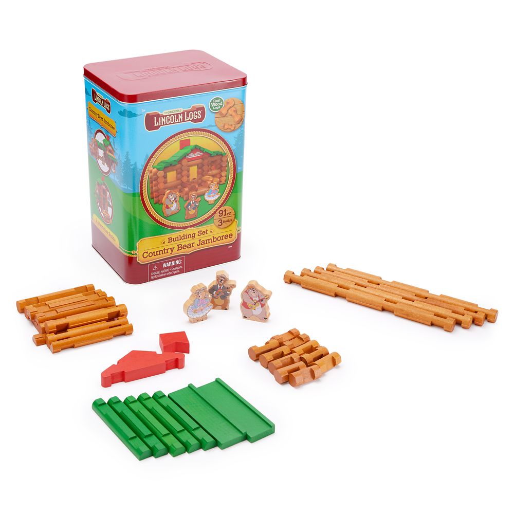Rakuten - 【取寄せ】 ディズニー Disney US公式商品 カントリーベアジャンボリー セット [並行輸入品] Country Bear Jamboree Lincoln Logs? Building Set グッズ ストア プレゼント ギフト 誕生日 人気