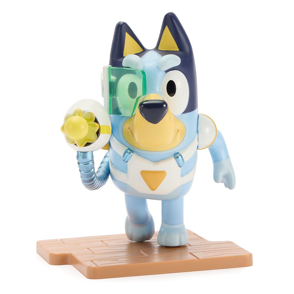 Rakuten - 【取寄せ】 ディズニー Disney US公式商品 ブルーイ フィギュア 置物 人形 ブラスター おもちゃ 玩具 トイ コレクション [並行輸入品] Bluey Studio Collection Figure ? Surprise Blaster Bluey グッズ ストア プレゼント ギフト 誕生日 人気
