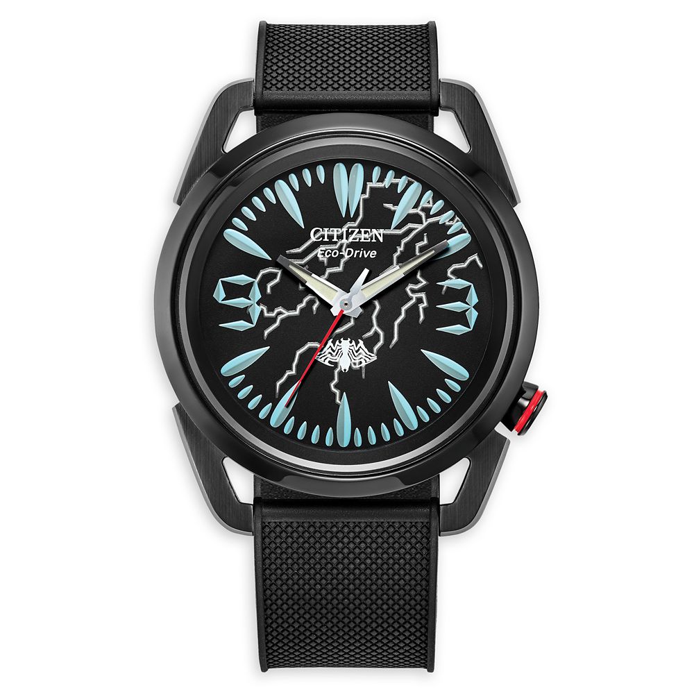 OMEGA - 【取寄せ】 ディズニー Disney US公式商品 ヴェノム ベノム スパイダーマン マーベル marvel 大人用 大人 腕時計 時計 セット コイン シチズン [並行輸入品] Venom Watch and Coin Set for Adults by Citizen グッズ ストア プレゼント ギフト 誕生日 人気