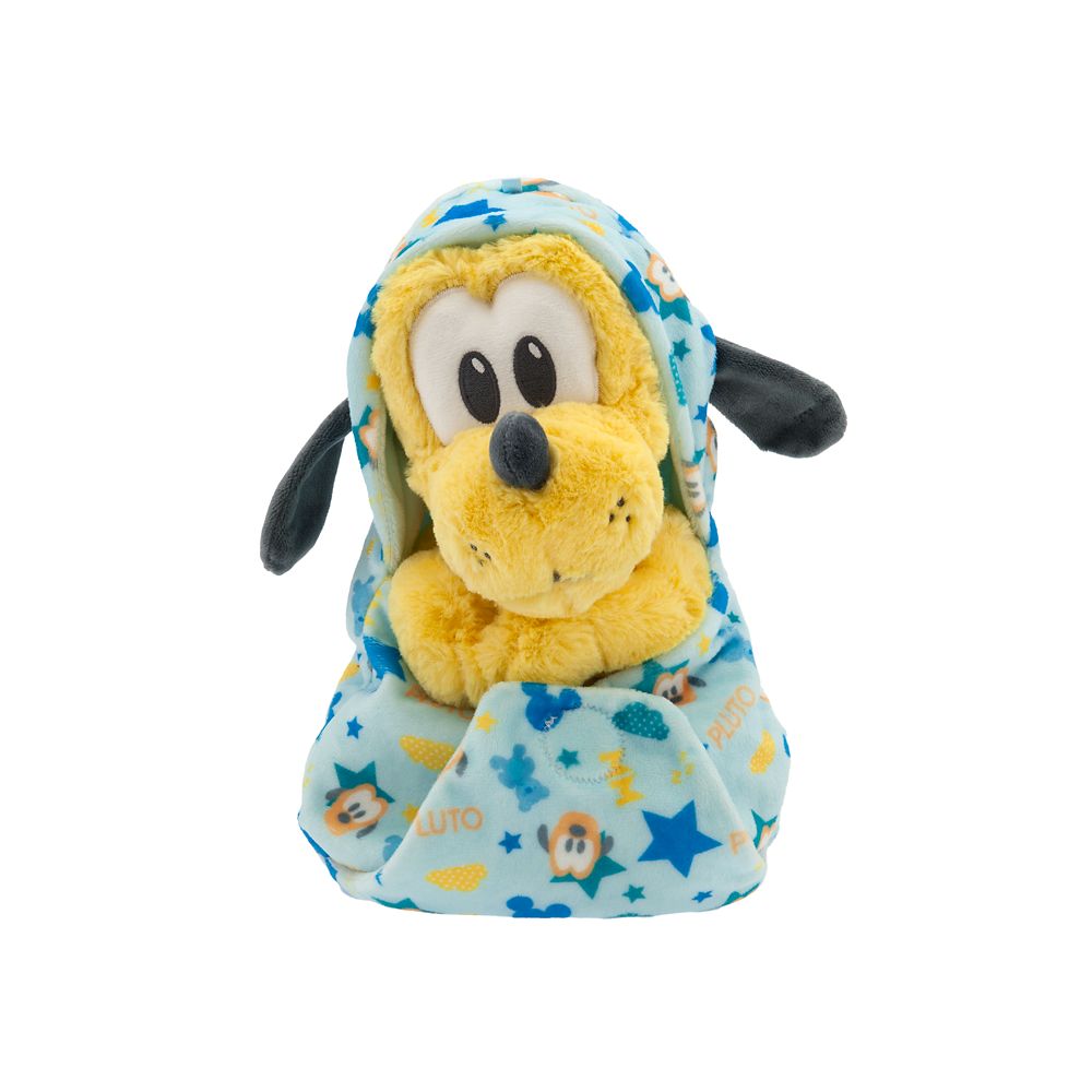 Rakuten - 【あす楽】 ディズニー Disney US公式商品 プルート Pluto おくるみぬいぐるみ 赤ちゃん ベビー 小サイズ ぬいぐるみ 人形 おもちゃ 25cm [並行輸入品] Plush in Swaddle Babies Small 10'' グッズ ストア プレゼント ギフト 誕生日