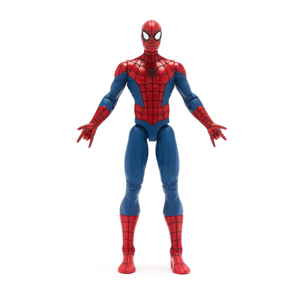 Rakuten - 【取寄せ】 ディズニー Disney US公式商品 スパイダーマン フィギュア 置物 人形 しゃべる 声が出る英語（日本語無し） おもちゃ アクションフィギュア 模型 32.5cm [並行輸入品] Spider-Man Talking Action Figure ? 13'' グッズ ストア プレゼント ギフト 誕生日 人