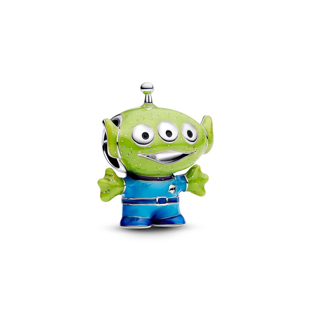 Rakuten - 【取寄せ】 ディズニー Disney US公式商品 トイストーリー エイリアン ドーラ パンドラ PANDORA チャーム 飾り ジュエリー アクセサリー [並行輸入品] Toy Story Alien Charm by Pandora グッズ ストア プレゼント ギフト 誕生日 人気