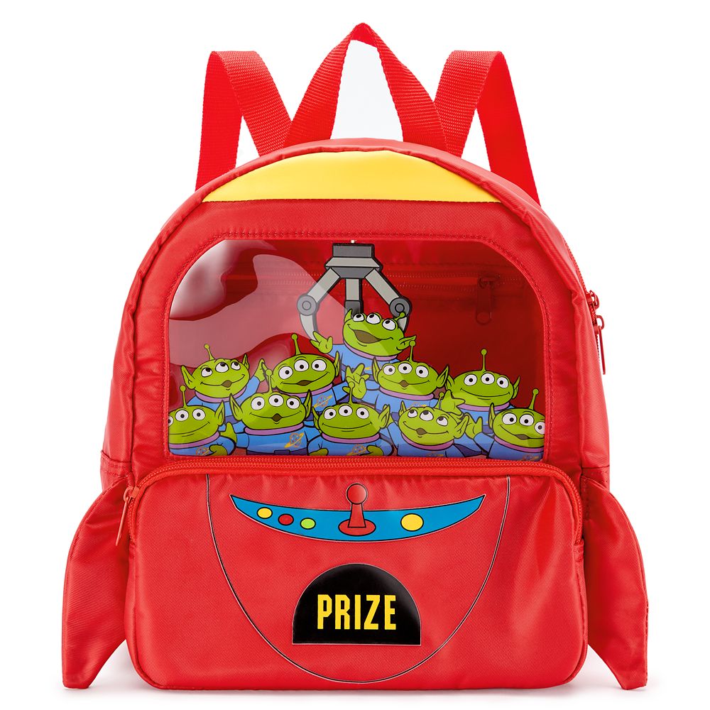 Rakuten - 【取寄せ】 ディズニー Disney US公式商品 トイストーリー ピザプラネット おもちゃ 玩具 トイ リュックサック バックパック バッグ 鞄 かばん [並行輸入品] Pizza Planet Claw Machine Backpack ? Toy Story グッズ ストア プレゼント ギフト 誕生日 人気