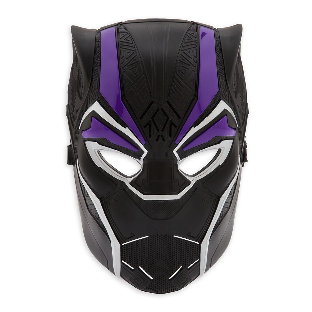 【取寄せ】 ディズニー Disney US公式商品 ブラックパンサー マーベル marvel 子供 キッズ 女の子 男の子 光る ライトアップ 音が出る パンツ ズボン 服 ボトムス マスク お面 おもちゃ パーティー 並行輸入品 Black Panther Light-Up Mask with Sound for Kids グッ