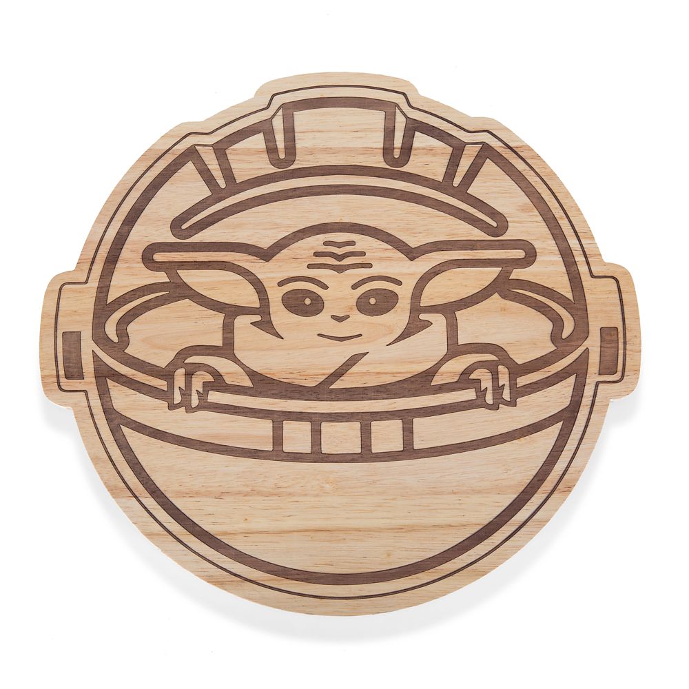  ディズニー Disney US公式商品 スターウォーズ グローグー グローグ ヨーダ ベビーヨーダ マンダロリアン サービングボード 食器 皿 フルーツ ピザ チーズ サラダ  Grogu Serving Board Star Wars グッズ ストア プレゼント ギフト 誕生日 人気