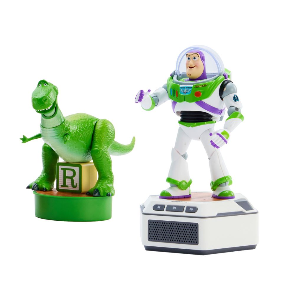 Rakuten - 【取寄せ】 ディズニー Disney US公式商品 トイストーリー バズライトイヤー バズ レックス 恐竜 ライトイヤー おもちゃ 玩具 トイ フィギュア 置物 人形 アクションフィギュア 模型 ミニ セット ロボット [並行輸入品] Buzz Lightyear and Rex Robotic Mini Action Fi