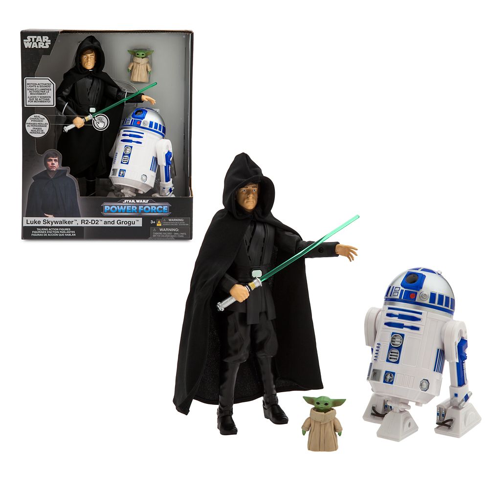 Rakuten - 【取寄せ】 ディズニー Disney US公式商品 R2-D2 スターウォーズ ルーク ルークスカイウォーカー グローグー グローグ ヨーダ ベビーヨーダ マンダロリアン フィギュア 人形 しゃべる 声が出る英語（日本語無し） おもちゃ アクションフィギュア 模型 25cm [並行輸入品]
