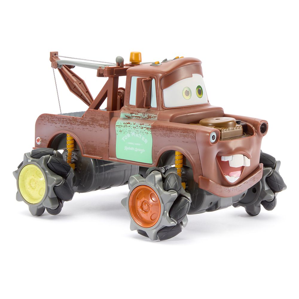  ディズニー Disney US公式商品 カーズ Cars メーター タウメーター 光る ライトアップ マット 敷物  Tow Mater Light-Up Remote-Control Car ? Cars グッズ ストア プレゼント ギフト 誕生日 人気