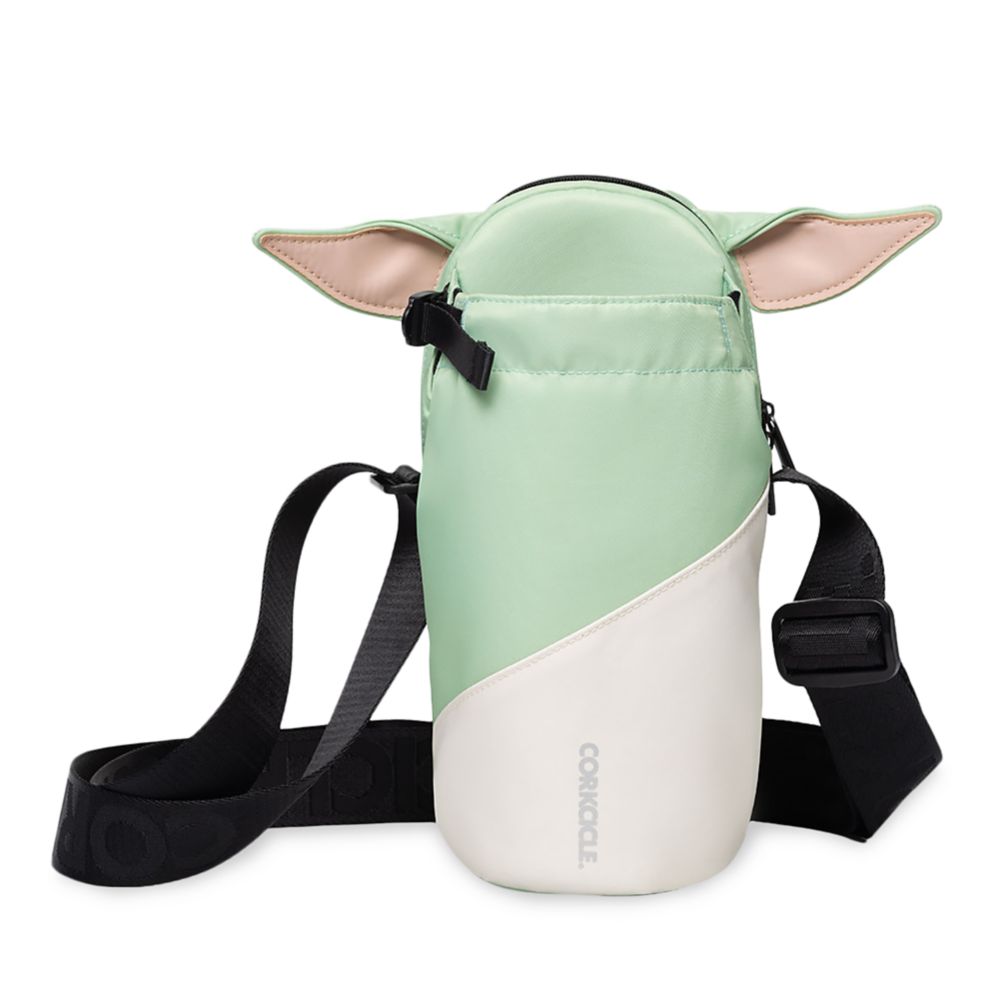 乐天商城 - 【取寄せ】 ディズニー Disney US公式商品 スターウォーズ グローグー グローグ ヨーダ ベビーヨーダ マンダロリアン 水筒 ウォーターボトル バッグ バック 鞄 かばん ボトル コークシクル タンブラー コップ カップ [並行輸入品] Grogu Crossbody Water Bottle