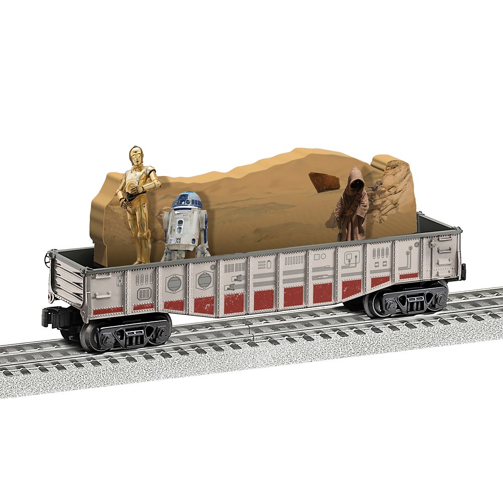 Rakuten - 【取寄せ】 ディズニー Disney US公式商品 スターウォーズ ドロイド ロボット ライオネル 鉄道模型 模型 鉄道 列車 トレイン 汽車 [並行輸入品] Star Wars Rebel Chasing Gondola ? Droids Train Car by Lionel グッズ ストア プレゼント ギフト 誕生日 人気