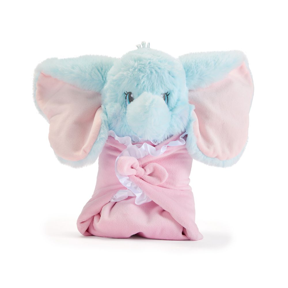 【取寄せ】 ディズニー Disney US公式商品 ダンボ Dumbo ディズニーストア ディズニーストアー おくるみ ブランケット スワドル ベビー服 パジャマ ぬいぐるみ 人形 おもちゃ 並行輸入品 Disney Babies Dumbo Plush with Swaddle Disney Store Japan 9 1/2 039 039