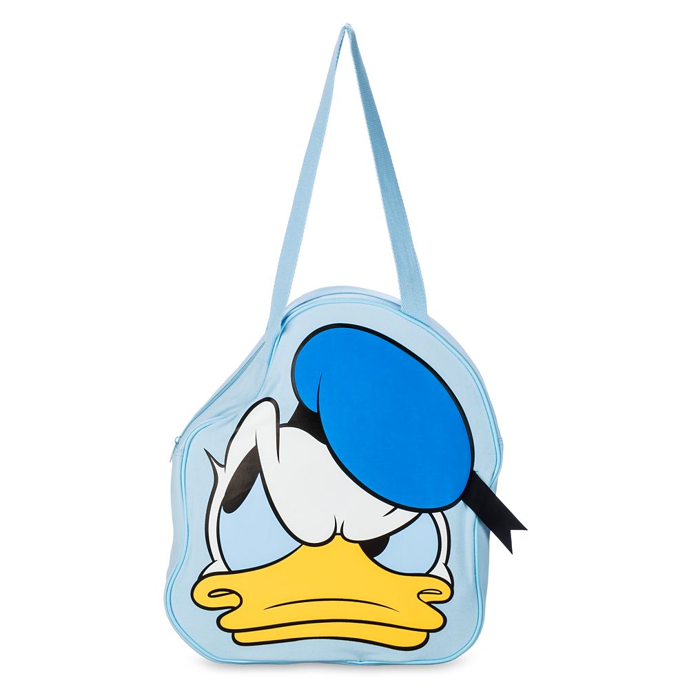 乐天商城 - 【取寄せ】 ディズニー Disney US公式商品 ドナルドダック ドナルド Donald トートバッグ バック 鞄 かばん 手提げ キャンバス [並行輸入品] Donald Duck Big Face Canvas Tote グッズ ストア プレゼント ギフト 誕生日 人気