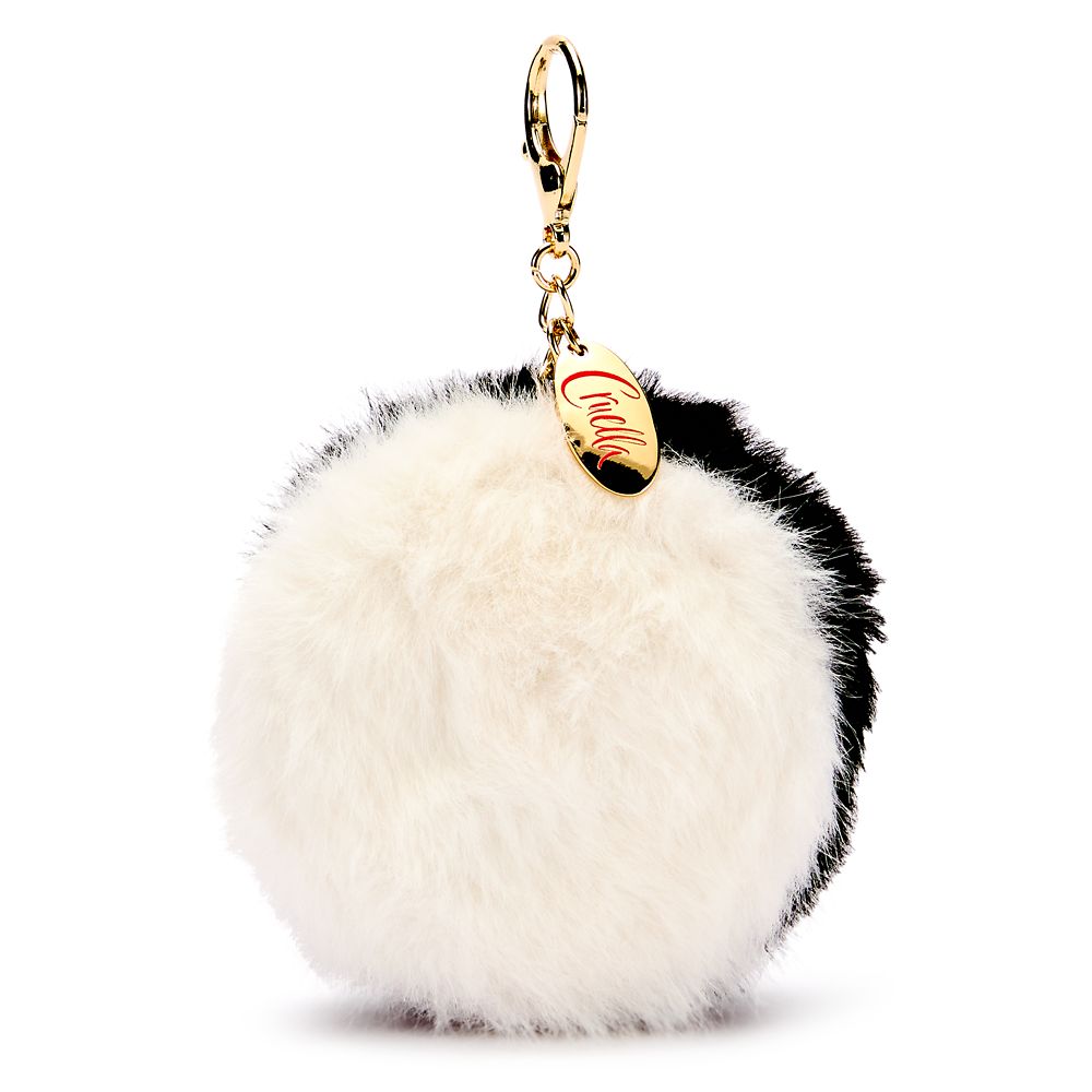 Rakuten - 【取寄せ】 ディズニー Disney US公式商品 101匹わんちゃん クルエラ ド ヴィル クルエラデビル ヴィランズ コンパクト 鏡 ミラー チャーム 飾り ジュエリー アクセサリー バッグ バック 鞄 かばん キーホルダー [並行輸入品] Cruella De Vil Pom Pom Flair Compact Mi