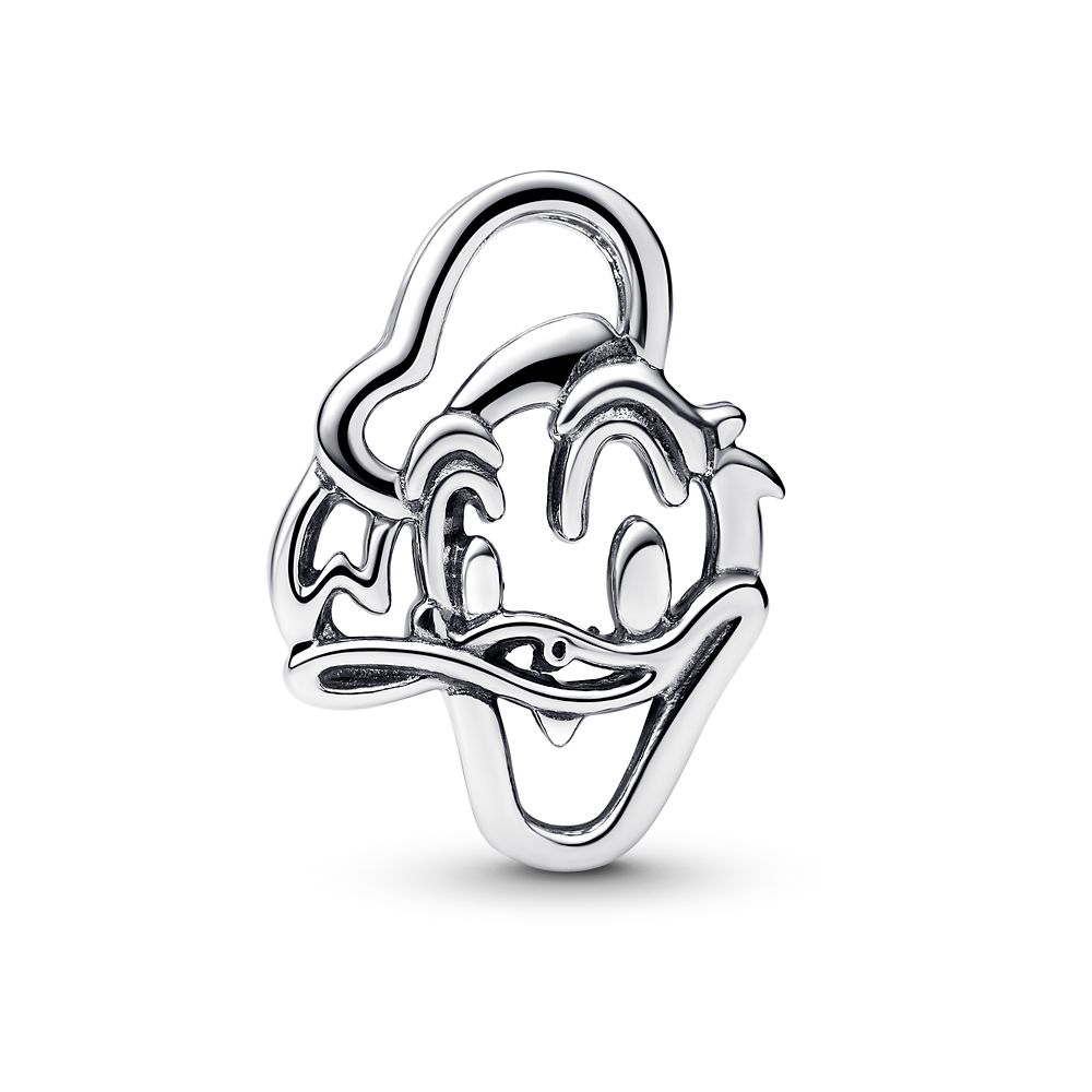 Rakuten - 【取寄せ】 ディズニー Disney US公式商品 ドナルドダック ドナルド Donald ドーラ パンドラ PANDORA チャーム 飾り ジュエリー アクセサリー [並行輸入品] Donald Duck Openwork Charm by Pandora グッズ ストア プレゼント ギフト 誕生日 人気
