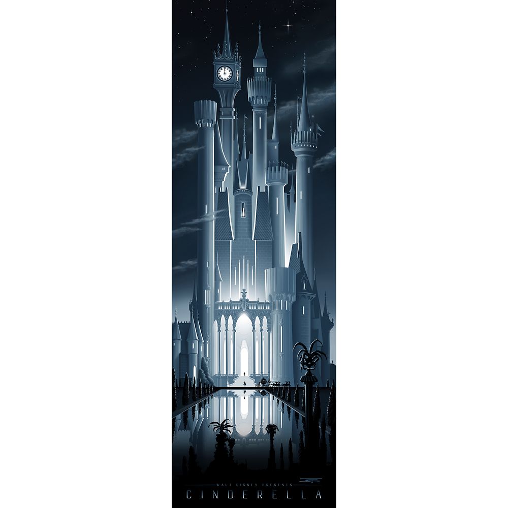 Rakuten - 【取寄せ】 ディズニー Disney US公式商品 シンデレラ プリンセス 限定版 ハード 限定 キャンバス キャンバスアート 絵画 絵 アート インテリア 壁 装飾 デザイン [並行輸入品] 'Cinderella'' Gallery Wrapped Canvas by JC Richard ? Limited Edition グッズ ストア