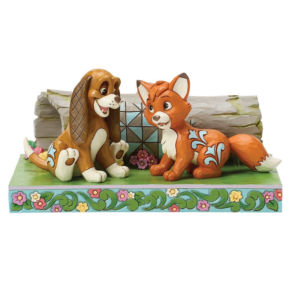 樂天商城 - 【取寄せ】 ディズニー Disney US公式商品 きつねと猟犬 置物 フィギュア ジムショア 人形 おもちゃ [並行輸入品] Todd and Copper ''An Unlikely Friendship'' Figure by Jim Shore ? The Fox and the Hound グッズ ストア プレゼント ギフト クリスマス 誕生日 人気