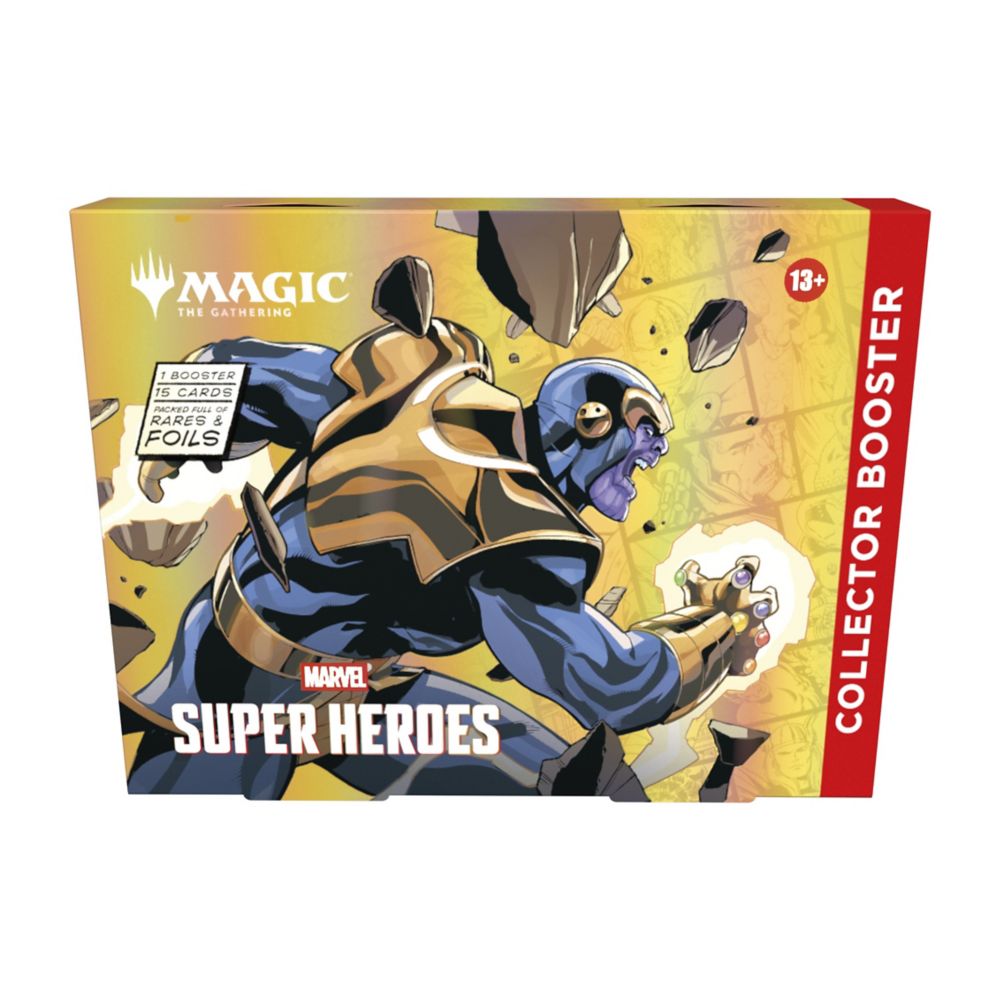 【取寄せ】 ディズニー Disney US公式商品 マーベル Marvel カードゲーム ゲーム おもちゃ コレクション コレクター エディション コレクターグッズ [並行輸入品] Marvel Super Heroes Magic: The Gathering Collectible Card Game ? Collector Booster グッズ ストア