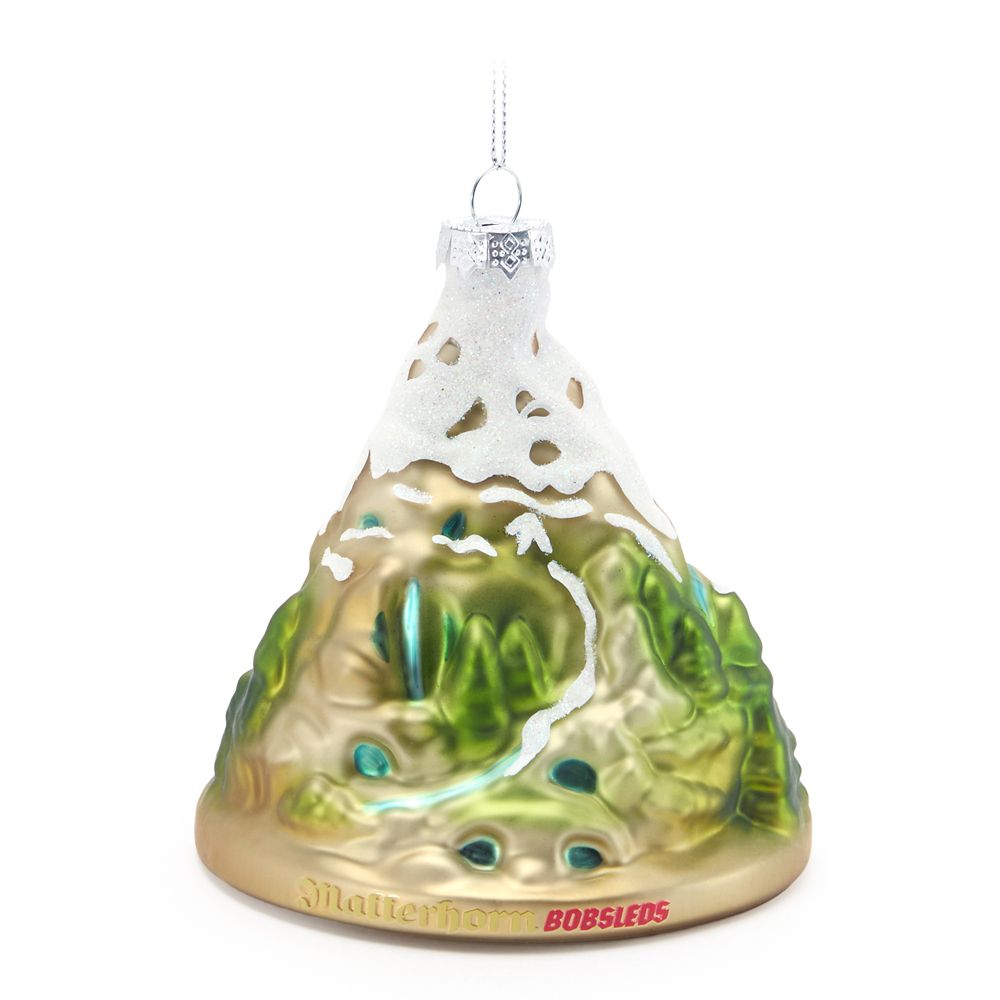  ディズニー Disney US公式商品 ディズニーランド マッターホーン ボブスレ ディズニーパーク オーナメント クリスマスツリー 飾り デコレーション  Matterhorn Bobsleds Glass Ornament ? Disneyland グッズ ストア プレゼント ギフト クリスマ