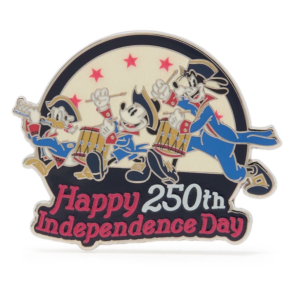 乐天商城 - 【取寄せ】 ディズニー Disney US公式商品 ミッキーマウス ミッキー ピン コレクターグッズ おもちゃ 限定 [並行輸入品] Mickey Mouse and Friends ''Happy 250th Independence Day'' 4th of July 2026 Pin ? Limited Release グッズ ストア プレゼント ギフト クリス