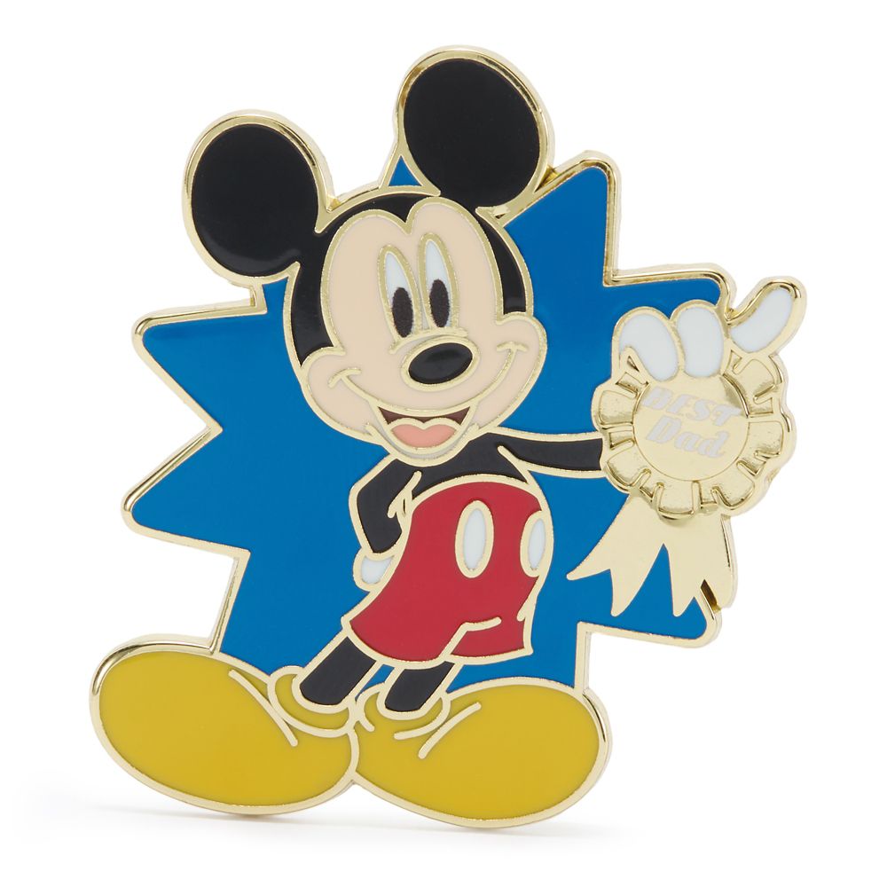 樂天商城 - 【取寄せ】 ディズニー Disney US公式商品 ミッキーマウス ミッキー ピン コレクターグッズ おもちゃ [並行輸入品] Mickey Mouse ''Best Dad'' Pin グッズ ストア プレゼント ギフト クリスマス 誕生日 人気