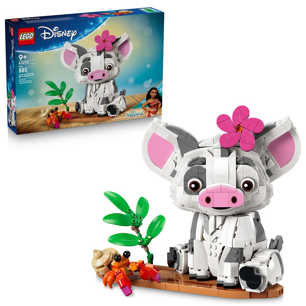 [주문] 디즈니 Disney US 공식 상품 레고 블록 LEGO 모아나와 전설의 바다 모아나 와이아리키 레고 장난감 푸아 코부타 [병행 수입품] LEGO? Pua 43292 ? Moana 상품 스토어 선물 기프트 크리스마스