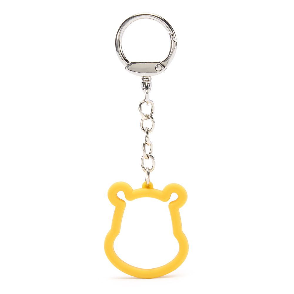乐天商城 - 【取寄せ】 ディズニー Disney US公式商品 くまのプーさん ぷーさん プーさん pooh キーチェーン アクセサリー キーホルダー チャーム 飾り ジュエリー バッグ バック 鞄 かばん カギ 鍵 キー シリコン [並行輸入品] Winnie the Pooh Icon Silicone Keychain Bag Charm