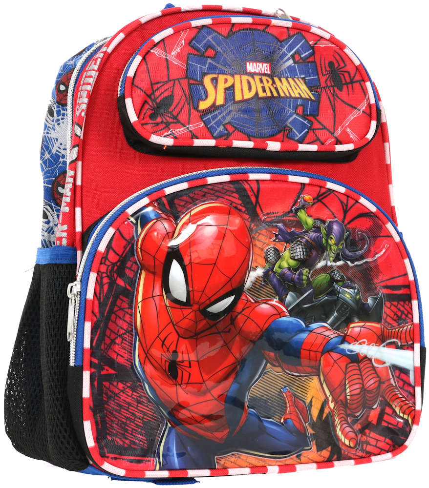 【あす楽】【M】 ディズニー Disney スパイダーマン スパイダー マーベル リュックサック リュック 旅行 バッグ バックパック 鞄 かばん 男の子 子供 子供用 キッズ [並行輸入品] Spiderman BackPack 12'' クリスマス 誕生日 プレゼント ギフト クリスマス 誕