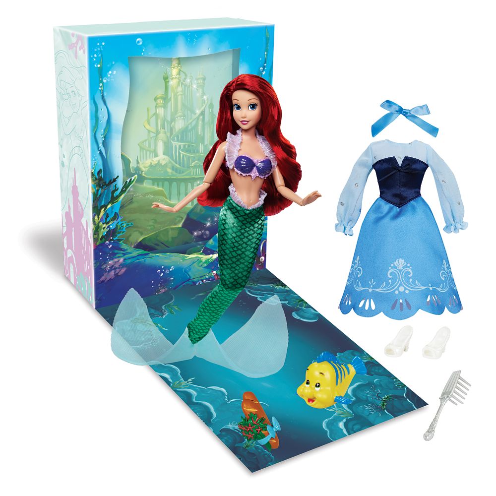 乐天商城 - 【取寄せ】 ディズニー Disney US公式商品 リトルマーメイド アリエル Ariel プリンセス 人形 ドール フィギュア おもちゃ 27.5cm [並行輸入品] Ariel Disney Story Doll ? The Little Mermaid ? 11'' グッズ ストア プレゼント ギフト 誕生日 人気