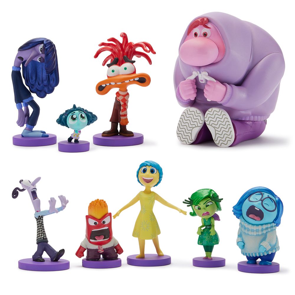 Rakuten - 【取寄せ】 ディズニー Disney US公式商品 インサイドヘッド Inside Out おもちゃ 玩具 トイ フィギュア 置物 人形 セット [並行輸入品] Inside Out 2 Figure Play Set グッズ ストア プレゼント ギフト 誕生日 人気