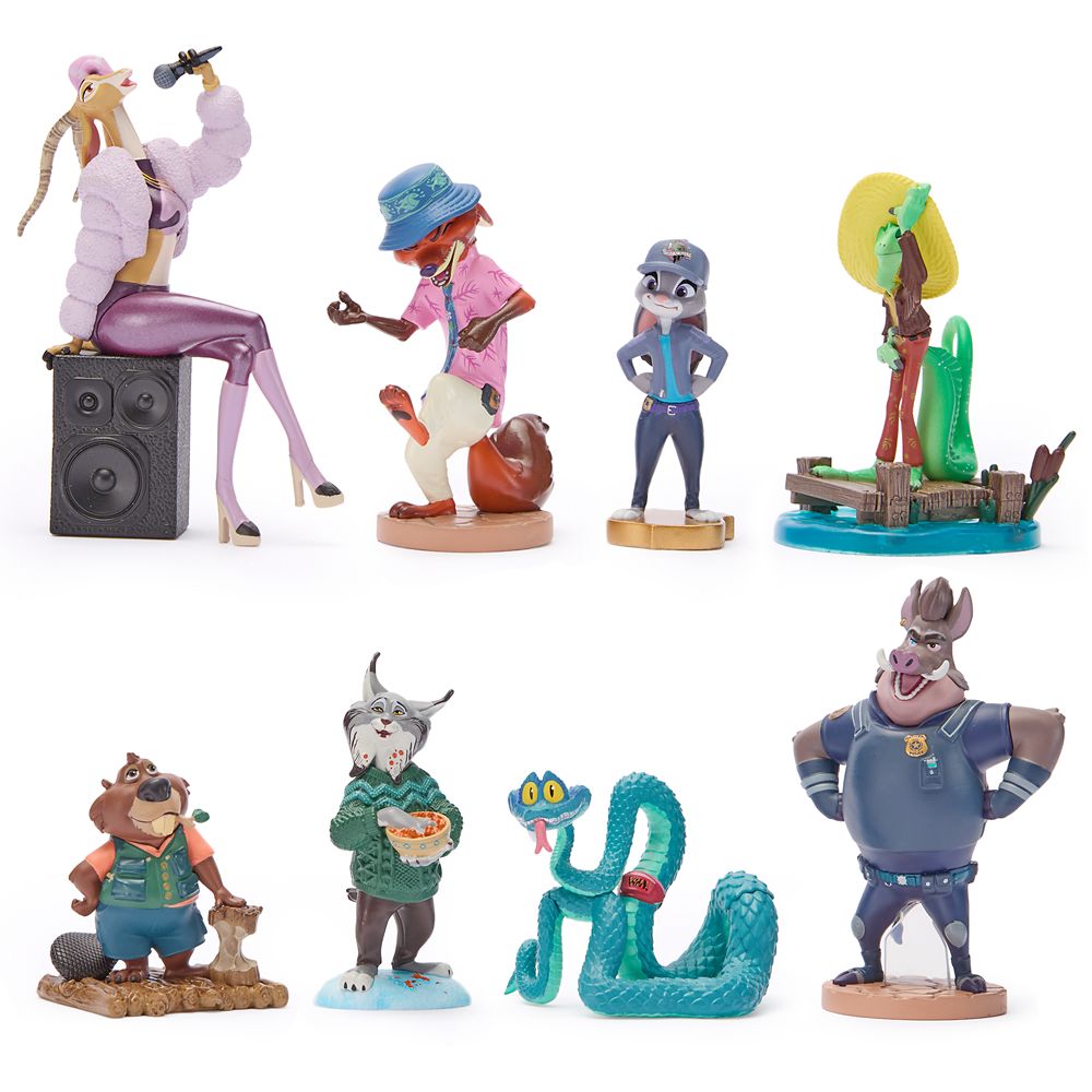 【取寄せ】 ディズニー Disney US公式商品 ズートピア Zootopia フィギュア 置物 ...
