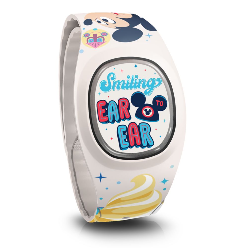 【取寄せ】 ディズニー Disney US公式商品 ミッキーマウス ミッキー マジックバンド WDW Magicband Bagic band アクセサリー バンド [並行輸入品] Mickey Mouse and Friends ''Smiling Ear to Ear'' MagicBand+ グッズ ストア プレゼント ギフト 誕生日 人気