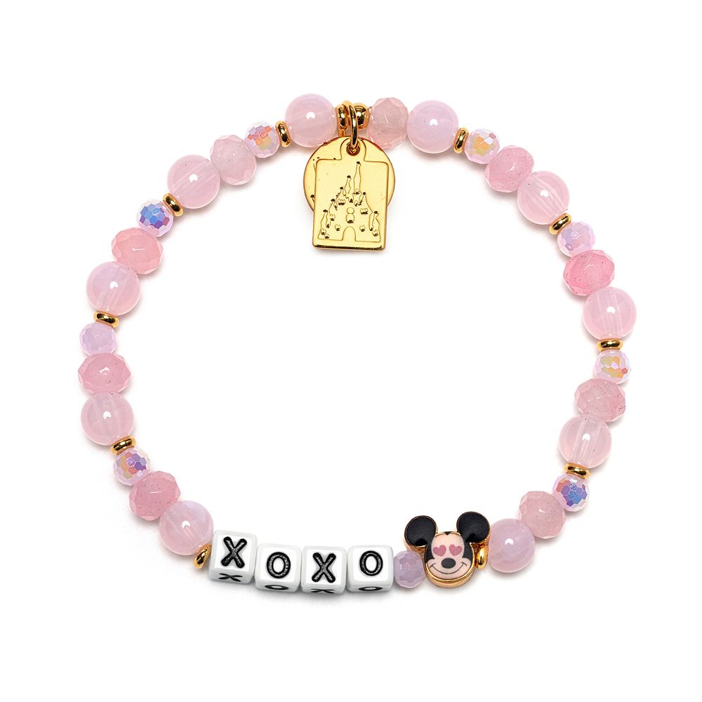 Rakuten - 【取寄せ】 ディズニー Disney US公式商品 ミッキーマウス ミッキー ブレスレット ジュエリー アクセササリー アクセサリー [並行輸入品] Mickey Mouse ''XOXO'' Bracelet by Little Words Project グッズ ストア プレゼント ギフト 誕生日 人気