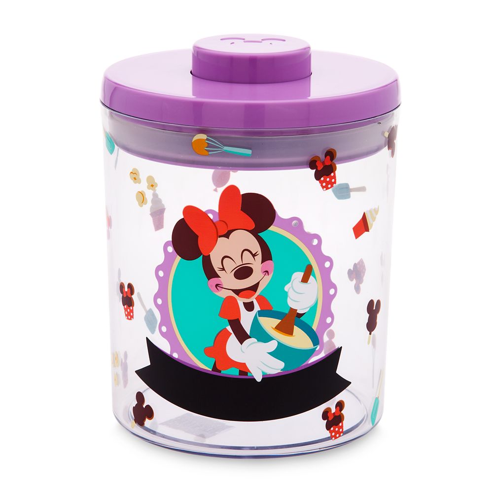 Rakuten - 【取寄せ】 ディズニー Disney US公式商品 ミニーマウス ミニー 保存容器 キッチン 小サイズ [並行輸入品] Minnie Mouse Food Storage Canister ? Mousewares ? Small グッズ ストア プレゼント ギフト 誕生日 人気
